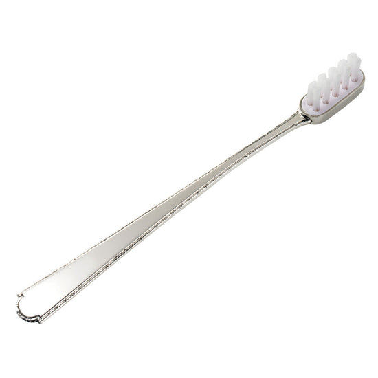 Sterling Silver Baby Toothbrush - Virginia Girls Pink