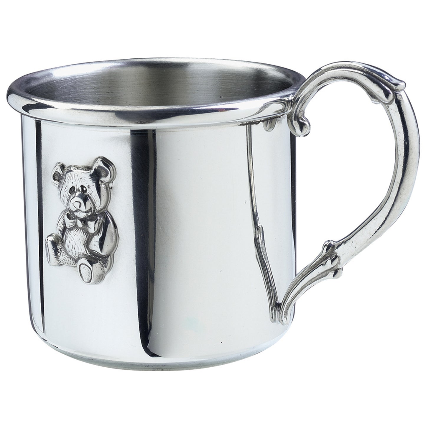 Silver Baby Cup and Baby Spoon Gift Set - Templeton Silver