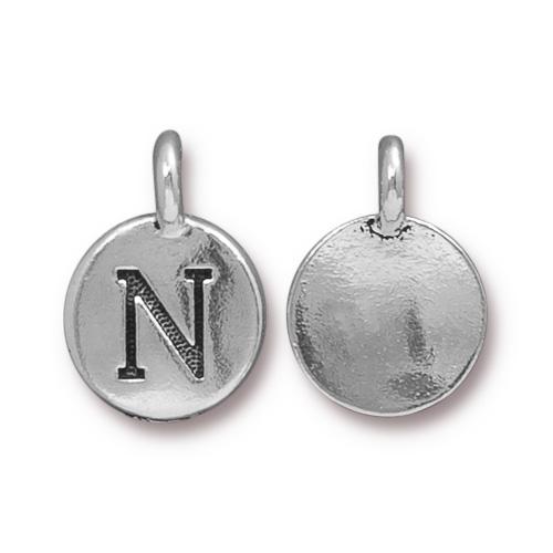 Letter N Alphabet Charm